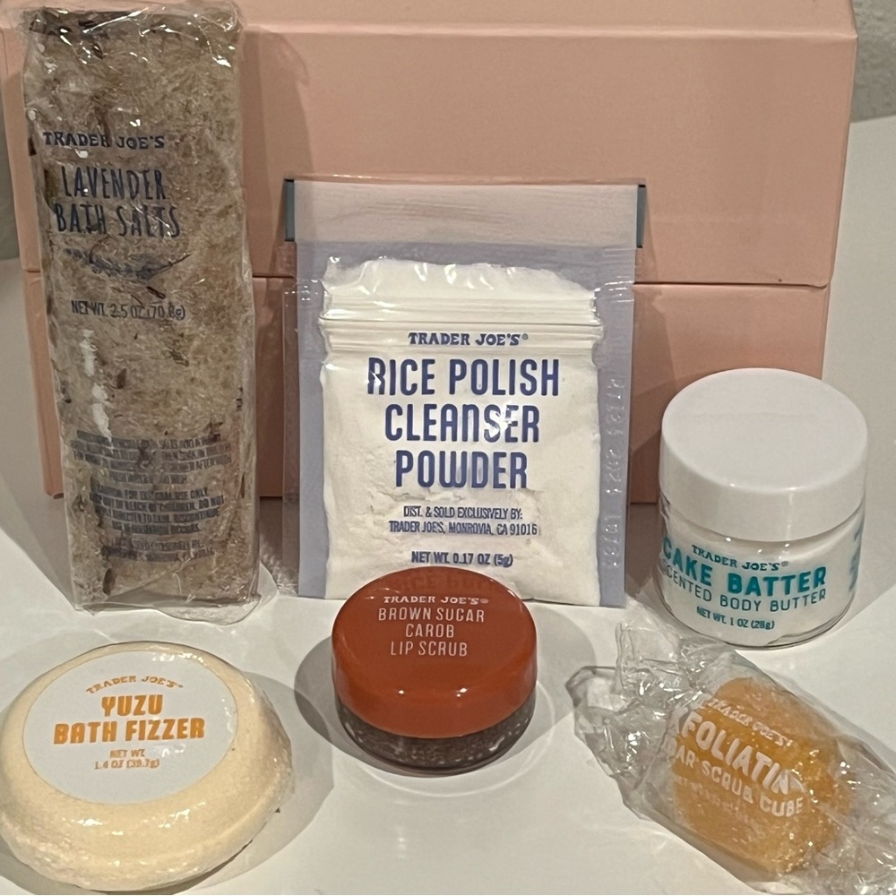 Trader Joe's Skincare and Bath Mini Set Travel Sized